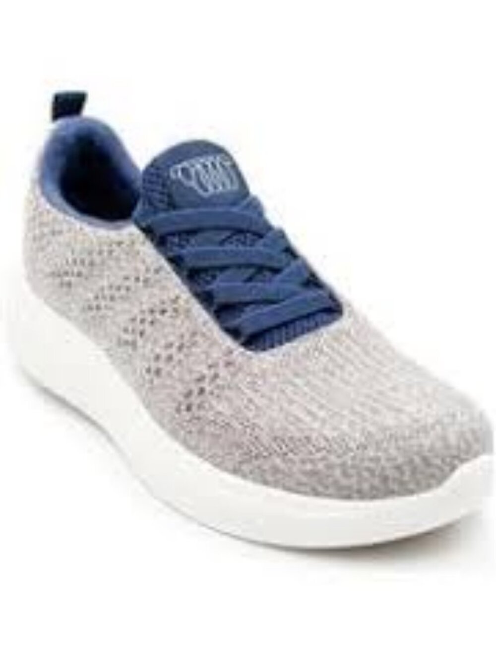 Woolloomooloo Eden Sneaker - Natural Denim Merino Wool  Size Women 37 (6.5-7 US)